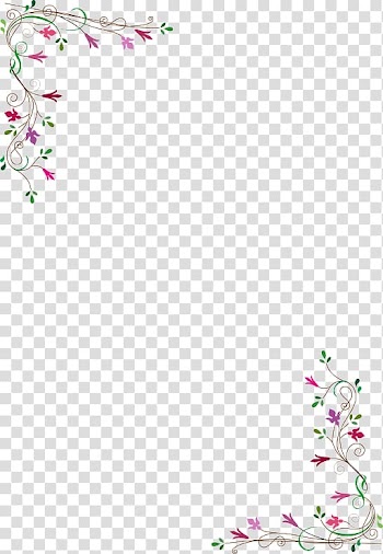 Frames Flower Desktop , flower transparent background PNG clipart