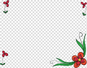 Frames Flower Drawing, floral frame transparent background PNG clipart