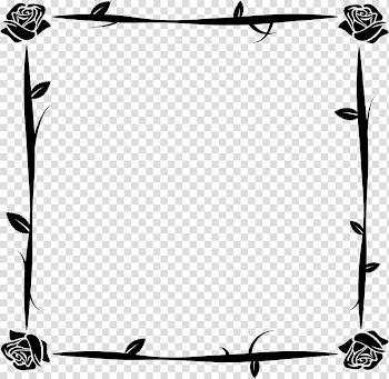 Frames Flower, flower transparent background PNG clipart