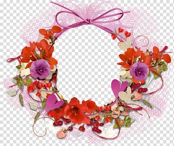Frames Flower , flower transparent background PNG clipart