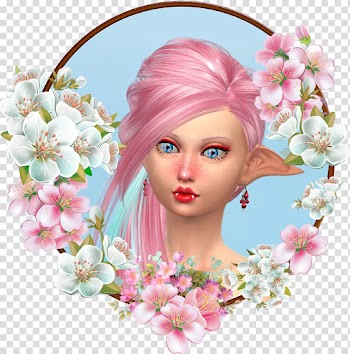 Frames Flower, sakura flower transparent background PNG clipart