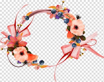 Frames , flower transparent background PNG clipart