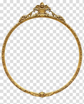 Frames, gold and diamond studded necklace transparent background PNG clipart