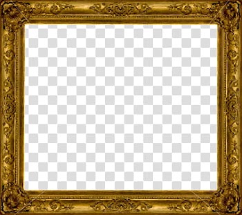 Frames, gold-colored frame illustration transparent background PNG clipart