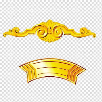 Frames Gold, Gold pattern bottom frame material transparent background PNG clipart