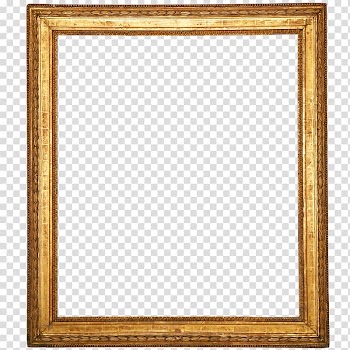 Frames Gold, gold transparent background PNG clipart