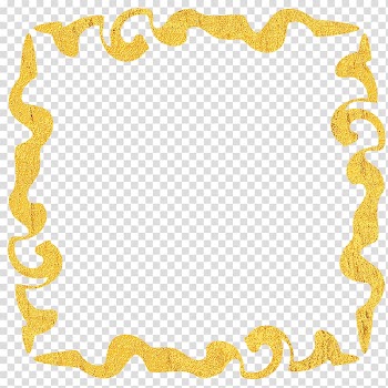 Frames Gold leaf, zombi transparent background PNG clipart
