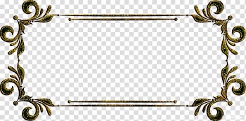 Frames Gold, luxury frame transparent background PNG clipart