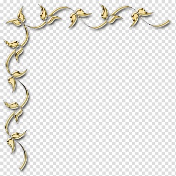 Frames Gold , monogram transparent background PNG clipart