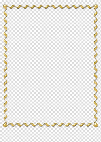 Frames , golden Border transparent background PNG clipart