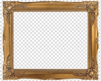Frames , golden frame transparent background PNG clipart