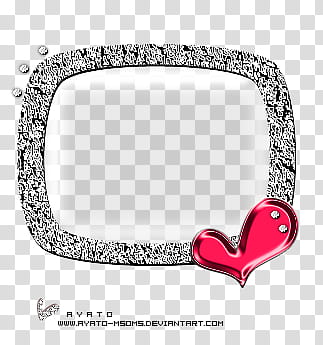 Frames , gray and red border illustration transparent background PNG clipart
