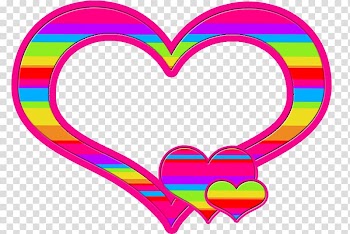 Frames Heart Flower , heart transparent background PNG clipart