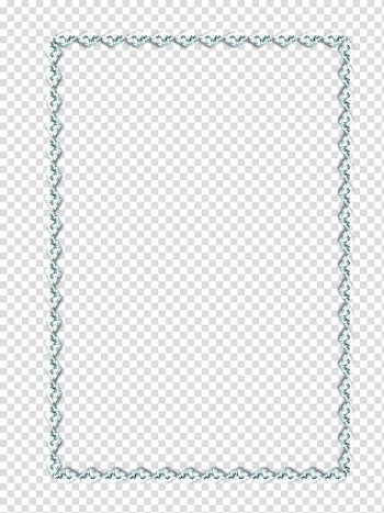 Frames Imitation Gemstones & Rhinestones Art , teal frame transparent background PNG clipart