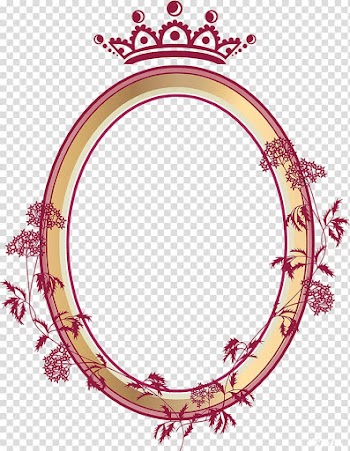 Frames Information , orange frame transparent background PNG clipart