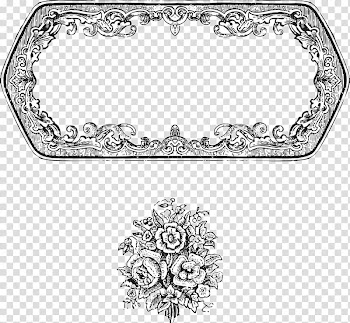 Frames KURAN-I KERİM'İN TÜRKÇE MEALİ , vintage border transparent background PNG clipart