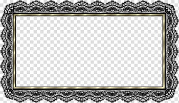 Frames , Lace Boarder transparent background PNG clipart