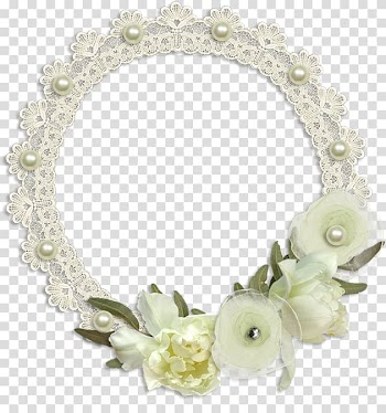 Frames Lace , Bulat transparent background PNG clipart