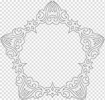 Frames Line art , grunge frame transparent background PNG clipart