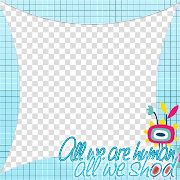 Frames Marcos en, all we are human all we shod art transparent background PNG clipart