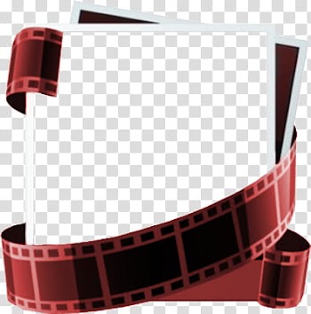 Frames, maroon and white film artwork transparent background PNG clipart