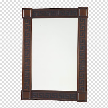 Frames Mirror Framing Wood Light, mirror transparent background PNG clipart