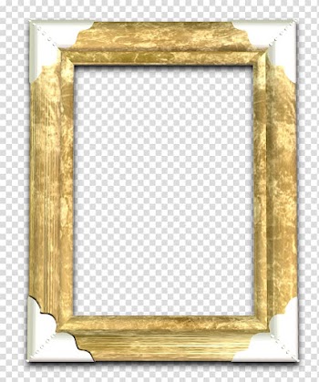 Frames Mirror , gold frame transparent background PNG clipart