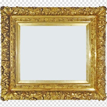Frames Oil painting Art museum, mirror transparent background PNG clipart