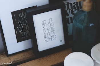 Frames on a table. Visit Kaboompics for more .. | Free stock photo - 435860