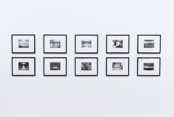 Frames on White Background