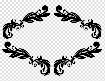 Frames Ornament Art Stencil, ornate transparent background PNG clipart