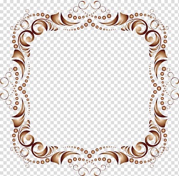 Frames Ornament Text CorelDRAW, pearls transparent background PNG clipart