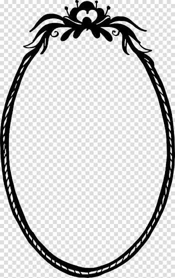 Frames , oval transparent background PNG clipart