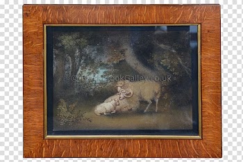 Frames Painting Lion Horse Carnivora, Watercolor Paint border transparent background PNG clipart