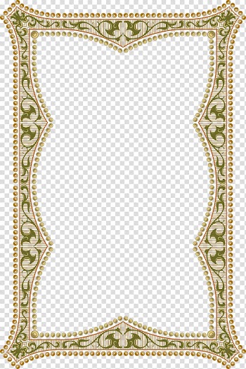 Frames , pearl border transparent background PNG clipart