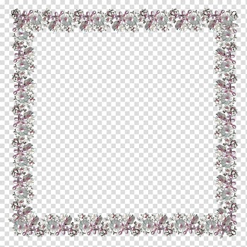 Frames Pearl, Lace Boarder transparent background PNG clipart