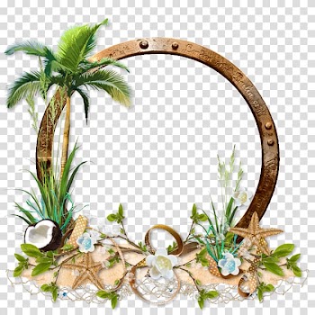 Frames Poster Regina de Luporum, creative small beach transparent background PNG clipart