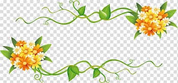Frames Presentation Dress Flower, delicate border transparent background PNG clipart