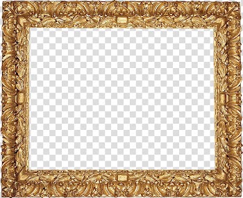 Frames, rectangular beige frame illustration transparent background PNG clipart