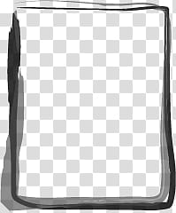 Frames, rectangular black abstract art transparent background PNG clipart