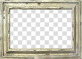 FRAMES, rectangular brass-colored frame transparent background PNG clipart