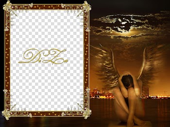 Frames , rectangular frame with angel background transparent background PNG clipart