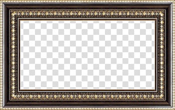 Frames , rectangular gray frame transparent background PNG clipart