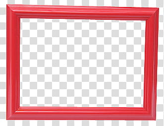 Frames , rectangular red border illustration transparent background PNG clipart