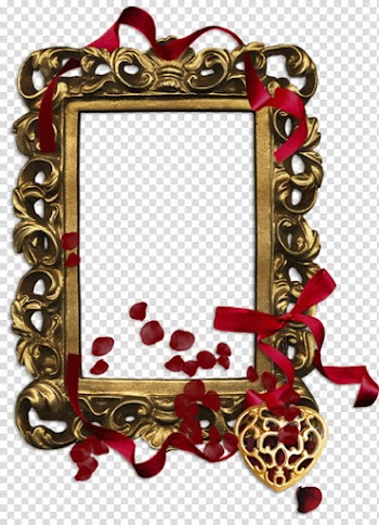 Frames Red , red frame transparent background PNG clipart