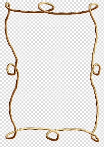 Frames Rope Portable Network Graphics Chain Kajakas kindergarten, rope transparent background PNG clipart