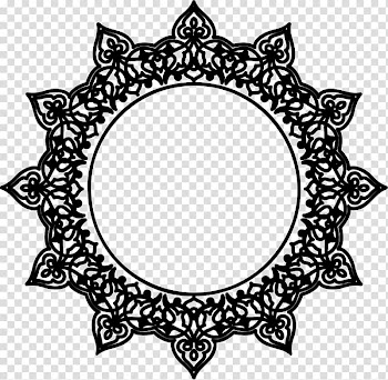 Frames , round frame transparent background PNG clipart