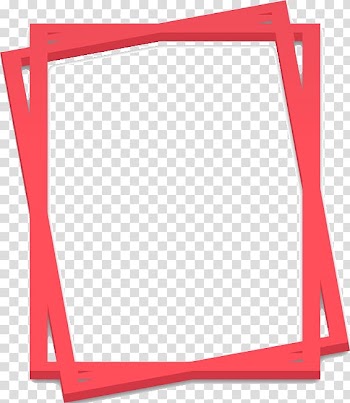 Frames Scape Red Adobe shop, moldura madeira transparent background PNG clipart