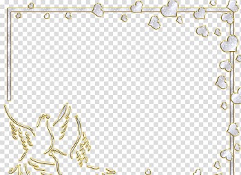 Frames Silver Text, decorative frame transparent background PNG clipart