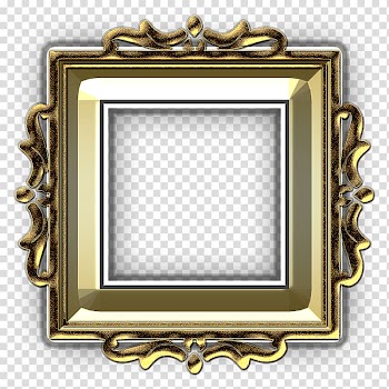 Frames, square frame transparent background PNG clipart